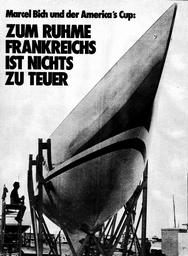 Bich-Marcel und der America's Cup