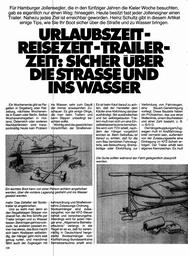Trailer - Urlaubszeit - Reisezeit -Trailerzeit