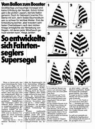 Fahrtenseglers Supersegel
