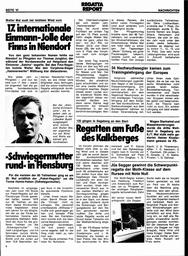 Finn - 17.Internationale Niendorfer Einmann-Jolle