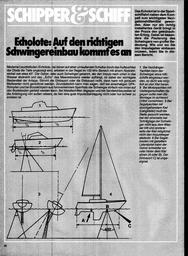 Echolot - Schwingereinbau S&amp;S