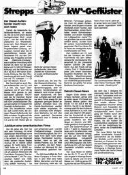 (1) Carniti; (2) Ford Motor Company Jubiläum;       (3) Neuer Diesel von General Motors; (4) Cytra Aviso;  (5) Daniel Düsentrieb