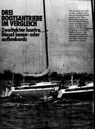 Diesel - innen oder außenbords