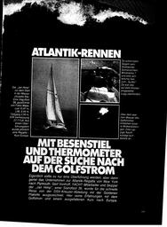 Atlantik-Rennen - "Jan Himp"  New York-Plymouth