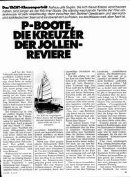 P-Boote, Klassenporträt