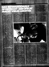 Yacht-Journal: Grenzdokumente