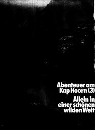 Kap Hoorn, Abenteuer am Kap Hoorn (3)