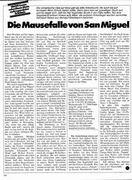 Yacht-Leser schreiben: Die Mausefalle von San Miguel