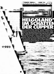 Nordseewoche 79: Helgoland im Schatten der Cupper