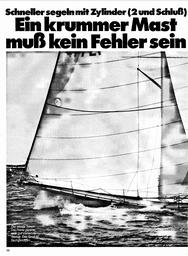 Mast- und Segeltrimm (2) (Ende)