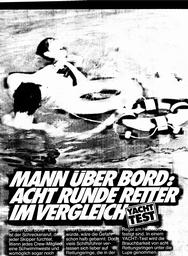 8 Rettungsringe m. Katapult