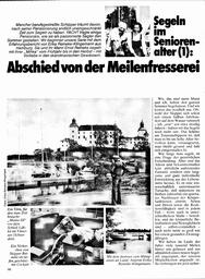 Segeln im Seniorenalter (1) - "Minka", E.Reineke-Klingmann