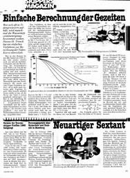 Gezeiten-Berechnung