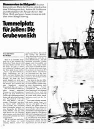 Binnenreviere im Blickpunkt: Die Grube von Eich (Rhein bei Worms)