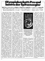 Olympia-Boykott - Pro und Kontra