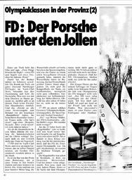 Olympiaklassen in der Provinz (2) - FD