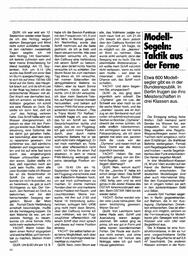 Modell-Segeln