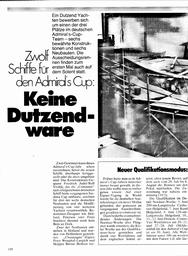 Admiral's Cup - Zwölf Schiffe für den --