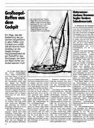 Reffen aus dem Cockpit