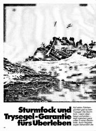 Sturmbesegelung