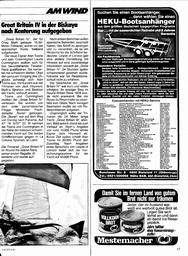 Great Britain IV nach Kenterung aufgegeben