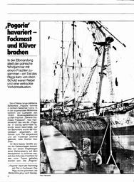 "Pogoria" havariert
