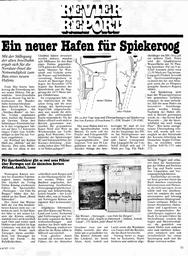 Spiekeroog - Hafenporträt