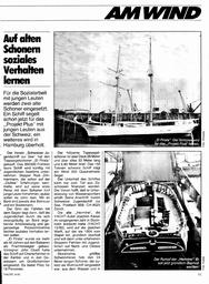 Sozialarbeit auf See "Projekt Plus"