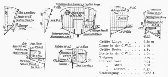 6,8 m Motorkreuzer