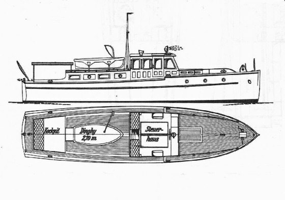 13 m Motorkreuzer