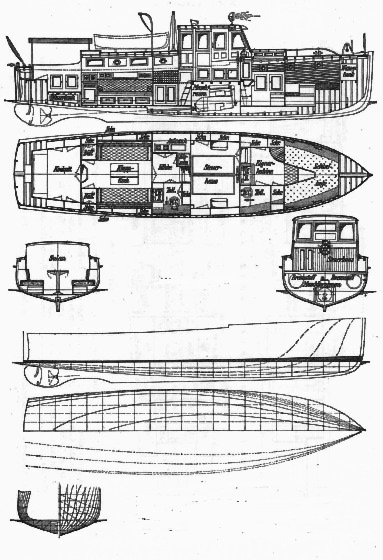 13 m Motorkreuzer