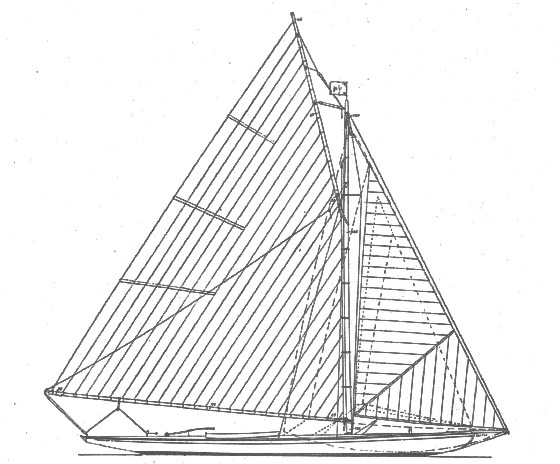 "Klein Polly" Segelriss