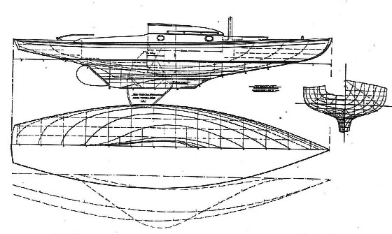 35 qm Kielschwertyacht