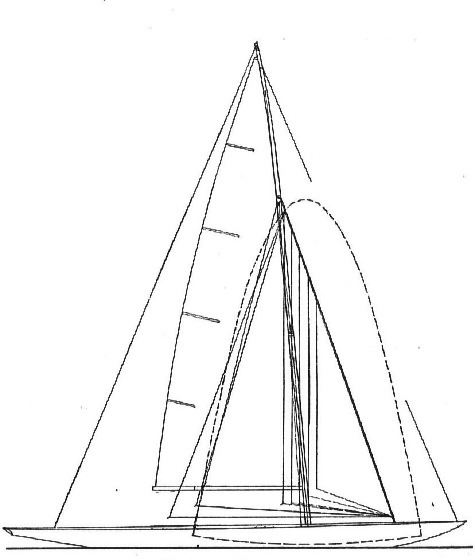 6 mR-Yacht Segelplan