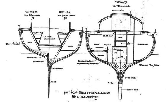 40 qm Seefahrtskreuzer Schnitt 3