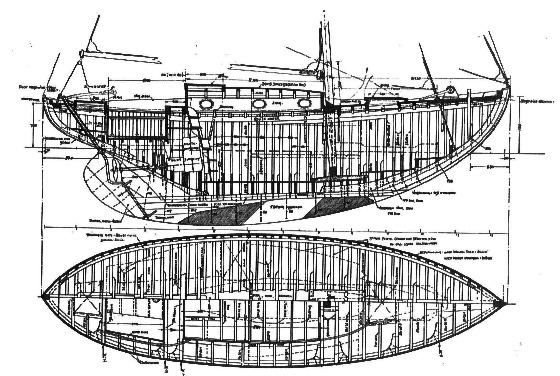 30 qm Seefahrtskreuzer Bauplan