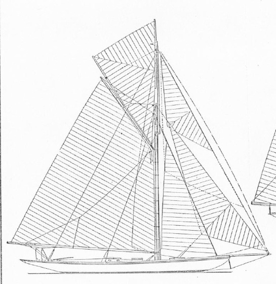 "Prosit III" Segelriss Kutter