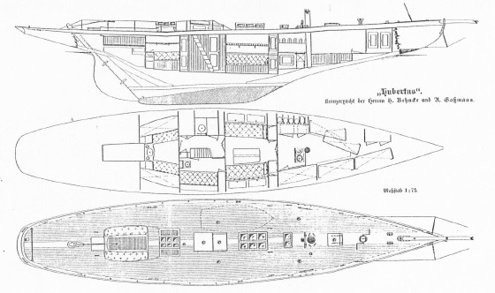 "Hubertus" Einrichtungs- und Decksplan