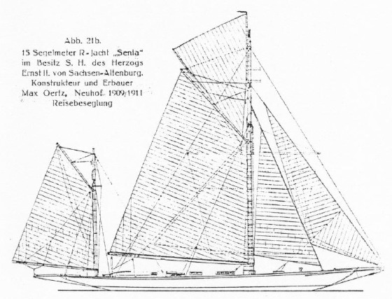 "Senta" Reisebesegelung