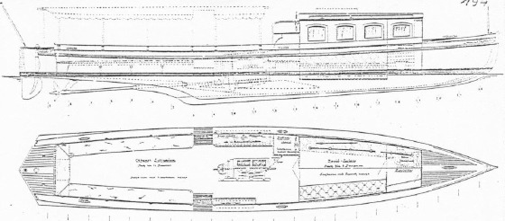 Salonboot für den Rhein